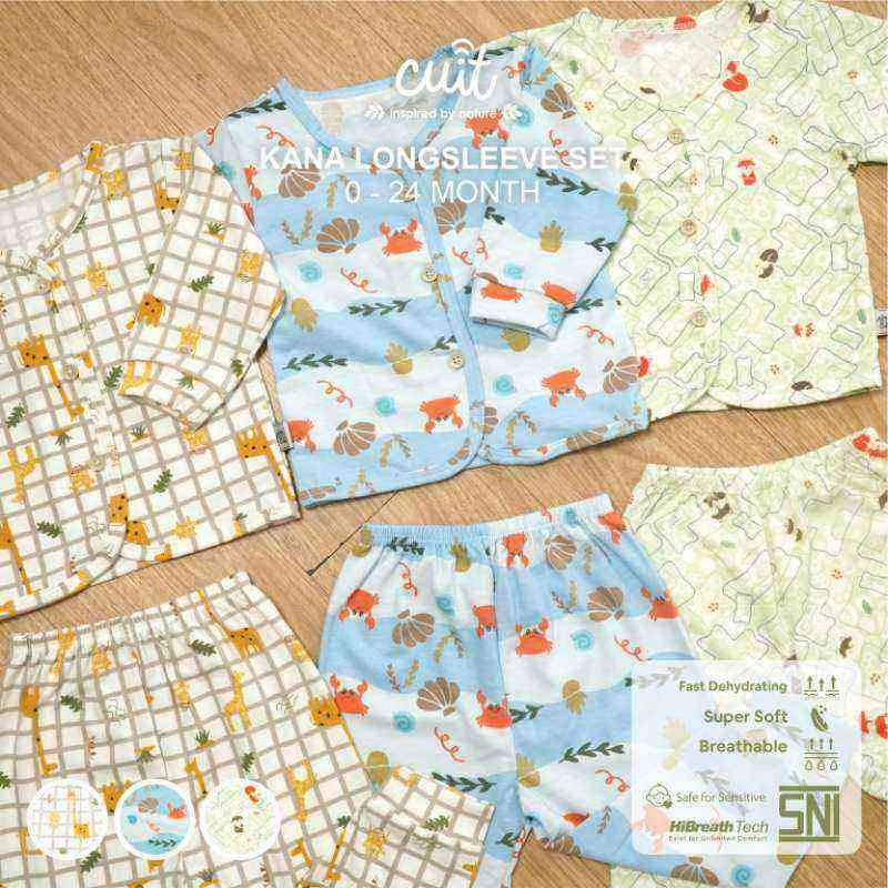 Product image CHARACTER - Kana Longsleeve Set NB Giraffe